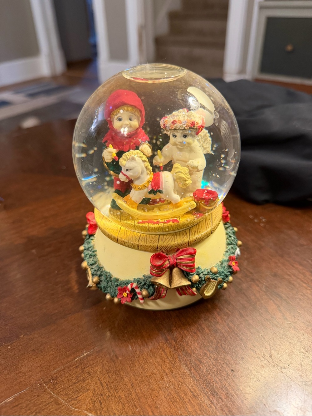 Dreamsicles Musical Holiday Snow Globe
